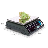 NNEAGS 2X 40kg Digital Kitchen Scales Shop Electronic Weight Scale Food White