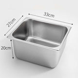 NNEAGS 12X GN Pan Full Size 1/2 GN Pan 20cm Deep Stainless Steel Tray
