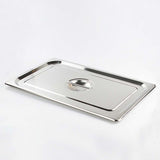 NNEAGS 6X GN Pan Lid Full Size 1/1 Stainless Steel Tray Top Cover