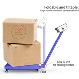 NNEAGS 2X  300kg Electronic Digital Platform Scale Computing Shop Postal Weight Blue