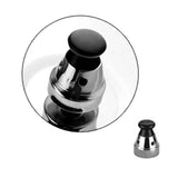 NNEAGS 2X Stainless Steel Pressure Cooker Spare Parts Regulator 5L 22cm