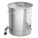 NNEAGS 2X 33L Stainless Steel URN Water Boiler 2200W