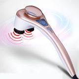 NNEAGS 2X Portable Handheld Massager Soothing Heat Stimulate Blood Flow Shoulder 4 Heads