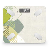 NNEAGS 2X Wireless Bluetooth Digital Body Fat Scale Bathroom Health Analyzer Weight Fish/White