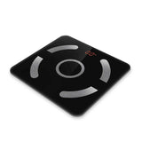 NNEAGS Wireless Bluetooth Digital Body Fat Scale Bathroom Weighing Scales Health Analyzer Weight Black