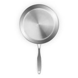 NNEAGS Dual Burners Cooktop Stove, 21L Stainless Steel Stockpot 30cm and 30cm Induction Fry Pan