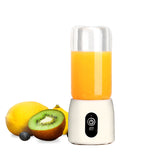 NNEAGS Portable Mini USB Rechargeable Handheld Juice Extractor Fruit Mixer Juicer White