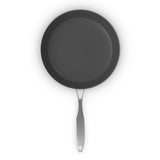 NNEAGS Stainless Steel Fry Pan 20cm 36cm Frying Pan Induction Non Stick Interior