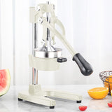 NNEAGS 2X Manual Juicer Hand Press Juice Extractor Squeezer Orange Citrus White