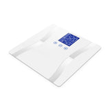 NNEAGS 2X Digital Body Fat Scale Bathroom Scales Weight Gym Glass Water LCD Purple/White