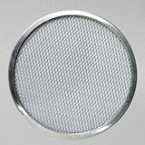 NNEAGS 6X 10-inch Round Seamless Aluminium Nonstick Grade Pizza Screen Baking Pan