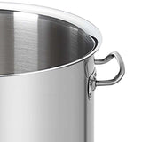 NNEAGS Stainless Steel 50L No Lid Brewery Pot With Beer Valve 40*40cm