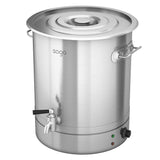 NNEAGS 2X 33L Stainless Steel URN Water Boiler 2200W