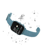 NNEAGS 2X Waterproof Fitness Smart Wrist Watch Heart Rate Monitor Tracker P8 Blue