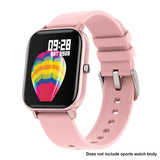 NNEAGS Smart Sport Watch Model P8 Compatible Wristband Replacement Bracelet Strap Pink