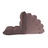 NNEAGS 2X Lounge Floor Recliner Adjustable Lazy Sofa Bed Folding Game Chair Coffee