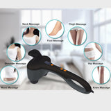 NNEAGS Deluxe Hand Held Infrared Percussion Massager with Soothing Heat
