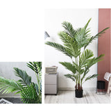 NNEAGS 2X 165cm Artificial Swallowtail Sunflower Fake Decoration Tree Flower Pot Plant