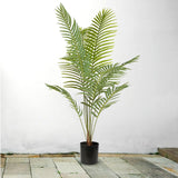 NNEAGS 2X 180cm Green Artificial Indoor Rogue Areca Palm Tree Fake Tropical Plant Home Office Decor