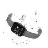 NNEAGS 2X Waterproof Fitness Smart Wrist Watch Heart Rate Monitor Tracker P8 Grey