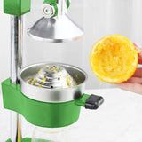 NNEAGS Manual Juicer Hand Press Juice Extractor Squeezer Orange Citrus Green