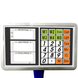 NNEAGS 2X 150kg Electronic Digital Platform Scale Computing Shop Postal Weight Blue