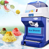 NNEAGS Ice Shaver Ice Crusher Slicer Smoothie Maker Machine 180KG/h