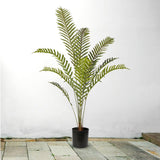 NNEAGS 160cm Green Artificial Indoor Rogue Areca Palm Tree Fake Tropical Plant Home Office Decor