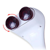 NNEAGS 2X Portable Handheld Massager Soothing Heat Stimulate Blood Flow Shoulder 4 Heads