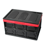 NNEAGS 2X 30L Collapsible Car Trunk Storage Multifunctional Foldable Box Black