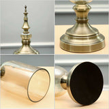 NNEAGS 2X Clear Glass Flower Vase with Lid and White Flower Filler Vase Black Set