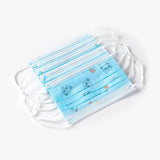 NNEAGS 20 Pcs Anti Dust Filter Disposable Protective Sanitary Face Mask Kids