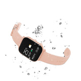NNEAGS Waterproof Fitness Smart Wrist Watch Heart Rate Monitor Tracker P8 Gold