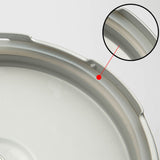 NNEAGS 2X Silicone 3L Pressure Cooker Rubber Seal Ring Replacement Spare Parts