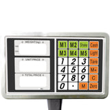 NNEAGS 2X 150kg Electronic Digital Platform Scale Computing Shop Postal Weight Black
