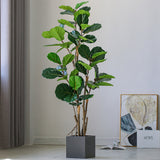 NNEAGS 95cm Green Artificial Indoor Pocket Money Tree Fake Plant Simulation Decorative