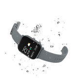 NNEAGS Waterproof Fitness Smart Wrist Watch Heart Rate Monitor Tracker P8 Grey