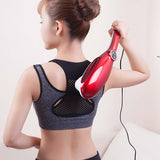NNEAGS 2X  6 Heads Portable Handheld Massager Soothing Stimulate Blood Flow Shoulder Yellow