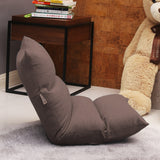 NNEAGS 2X Lounge Floor Recliner Adjustable Lazy Sofa Bed Folding Game Chair Coffee