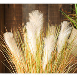 NNEAGS 2X 137cm Artificial Indoor Potted Reed Bulrush Grass Tree Fake Plant Simulation Decorative