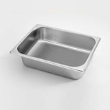 NNEAGS 6X GN Pan Full Size 1/2 GN Pan 6.5cm Deep Stainless Steel Tray