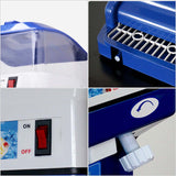 NNEAGS 2X Ice Shaver Electric Stainless Steel Ice Crusher Slicer Machine 180KG/h 88