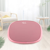NNEAGS 2X 180kg Digital LCD Fitness Electronic Bathroom Body Weighing Scale Old Rose