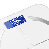 NNEAGS 2X 180kg Glass LCD Digital Fitness Weight Bathroom Body Electronic Scales White/Pink