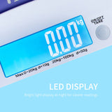 NNEAGS 2X 100kg Digital Baby Scales Electronic LCD Display Paediatric Infant Weight Monitor