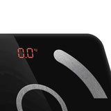 NNEAGS Wireless Bluetooth Digital Body Fat Scale Bathroom Weighing Scales Health Analyzer Weight Black
