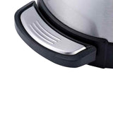 NNEAGS Foot Pedal Stainless Steel Rubbish Recycling Garbage Waste Trash Bin 10L U