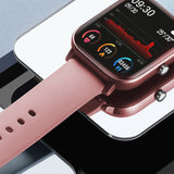 NNEAGS Waterproof Fitness Smart Wrist Watch Heart Rate Monitor Tracker P8 Pink