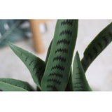 NNEAGS 2X 97cm Artificial Indoor Snake Sansevieria Plant Fake Decoration Tree Flower Pot