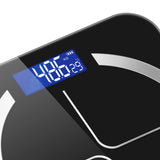 NNEAGS 2X 180kg Glass LCD Digital Fitness Weight Bathroom Body Electronic Scales Black/Pink